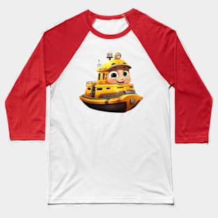 Anime boat Baseball T-Shirt